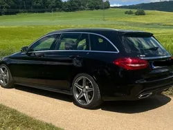 Schwarz Gebraucht 2015 Mercedes C250 AMG line Kombi | 16.990 € (Fairer Preis)