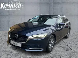 Deep crystal blue (blau) Gebraucht 2023 Mazda 6 Center-Line Kombi | 30.989 € (Fairer Preis)