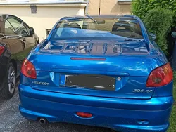 Blau Gebraucht 2005 Peugeot 206 CC Cabrio | 800 €