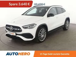 Polarweiss Gebraucht 2022 Mercedes GLA250 AMG line SUV | 35.850 € (Fairer Preis)