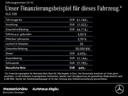Schwarz Gebraucht 2025 Mercedes GLC200 AMG SUV | 61.740 € (Teuer)
