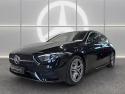 Schwarz Gebraucht 2024 Mercedes A200 AMG Line Premium Limousine | 37.460 € (Etwas zu teuer)
