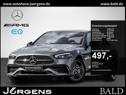 Selenitgrau metallic Gebraucht 2024 Mercedes C300 AMG Limousine | 49.980 € (Fairer Preis)