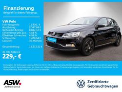 Deep black perleffekt Gebraucht 2016 VW Polo Comfortline Limousine | 11.430 € (Fairer Preis)