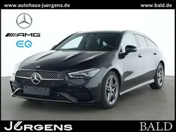 Schwarz kosmosschwarz metallic Gebraucht 2024 Mercedes CLA200 AMG Kombi | 35.690 € (Etwas zu teuer)