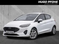 Frost weiss Gebraucht 2022 Ford Fiesta Titanium Kleinwagen | 16.950 € (Guter Preis)