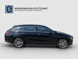 Unilack nachtschwarz Gebraucht 2023 Mercedes CLA250e Shooting Brake AMG Kombi | 40.879 € (Teuer)