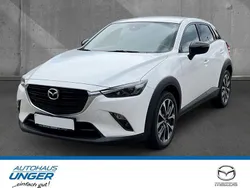 Snowflake white pearl (metallic) Gebraucht 2021 Mazda CX-3 Homura-Line SUV | 20.490 € (Fairer Preis)