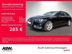 Mythosschwarz metallic Gebraucht 2024 Audi A4 Advanced Plus Kombi | 37.790 € (Etwas zu teuer)