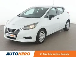 Weiß Gebraucht 2022 Nissan Micra Visia Kleinwagen | 13.860 € (Fairer Preis)