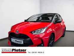 Rot Gebraucht 2023 Toyota Yaris Hybrid Style Kleinwagen | 21.980 € (Fairer Preis)