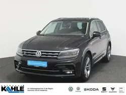 Schwarz) (schwarz Gebraucht 2018 VW Tiguan Highline SUV | 25.990 € (Fairer Preis)