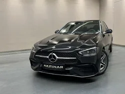 Schwarz Gebraucht 2022 Mercedes C300 AMG line Limousine | 44.790 € (Teuer)