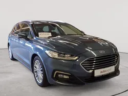 Chromablau metallic Gebraucht 2021 Ford Mondeo Titanium Kombi | 19.490 € (Fairer Preis)