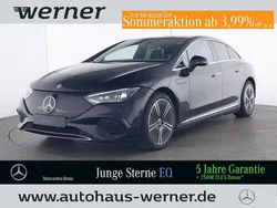 Lack obsidianschwarz Gebraucht 2024 Mercedes EQE300 Electric Art Limousine | 46.964 € (Guter Preis)