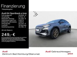 Grau Gebraucht 2022 Audi Q4 Sportback e-tron S-Line SUV | 38.890 € (Fairer Preis)