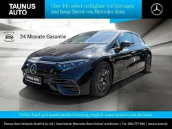 Obsidianschwarz Gebraucht 2022 Mercedes EQS450+ AMG line Limousine | 59.690 € (Fairer Preis)