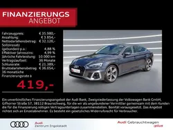 Grau metallic Gebraucht 2021 Audi A5 Sportback S-Line Limousine | 35.980 € (Guter Preis)