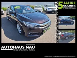 Burgundy black p. Gebraucht 2018 Honda Civic Executive Limousine | 17.490 € (Fairer Preis)