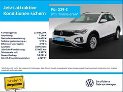 Weiss / pure white Gebraucht 2022 VW T-Roc Life SUV | 23.883 € (Guter Preis)