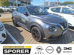 Grau (dark grey metallic) Gebraucht 2024 Nissan Juke Tekna SUV | 25.590 € (Teuer)