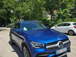 Blau Gebraucht 2022 Mercedes GLC300 AMG line SUV | 40.000 € (Guter Preis)