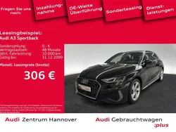 Schwarz Gebraucht 2023 Audi A3 Sportback S-Line Limousine | 23.650 € (Guter Preis)