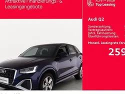Navarrablau metallic Gebraucht 2024 Audi Q2 S-Line SUV | 32.425 € (Etwas zu teuer)