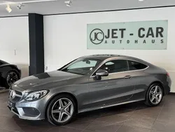 Grau Gebraucht 2017 Mercedes C180 AMG line Coupé | 22.900 € (Fairer Preis)