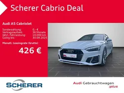 Weiß Gebraucht 2024 Audi A5 Cabriolet S-Line Cabrio | 46.880 € (Fairer Preis)
