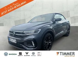 Grau Gebraucht 2024 VW T-Roc Cabriolet R-line Cabrio | 38.880 € (Teuer)