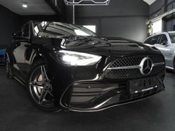 Schwarz Gebraucht 2022 Mercedes C220 AMG line Limousine | 33.500 €