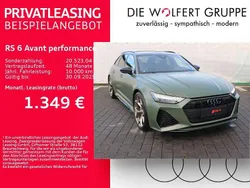 Distriktgrün matteffektlack au Neu 2024 Audi RS6 Performance Kombi | 163.986 € (Etwas zu teuer)