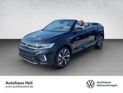 Schwarz Gebraucht 2024 VW T-Roc Cabriolet R-line Cabrio | 37.490 € (Teuer)