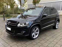 Schwarz Gebraucht 2015 VW Tiguan R-line SUV | 19.300 € (Teuer)