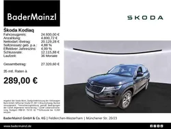 Blackmagic perleffekt (metallic) Gebraucht 2021 Skoda Kodiaq Clever SUV | 24.930 € (Fairer Preis)