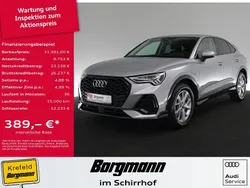 Silber / florettsilber Gebraucht 2021 Audi Q3 Sportback Ambiente SUV | 31.991 € (Fairer Preis)