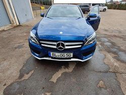 Blau Gebraucht 2015 Mercedes C220 Limousine | 16.500 € (Teuer)