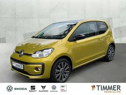 Honey yellow metallic deep bl Gebraucht 2021 VW up! Style Kleinwagen | 12.390 € (Fairer Preis)