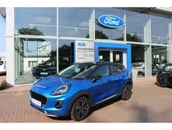 Dynamicblau metallic Gebraucht 2023 Ford Puma Titanium SUV | 25.950 € (Fairer Preis)