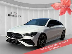 Weiß Gebraucht 2024 Mercedes CLA200 Shooting Brake AMG Kombi | 36.380 € (Teuer)