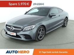 Selenitgrey metallic paint Gebraucht 2019 Mercedes C180 AMG line Coupé | 27.250 € (Guter Preis)