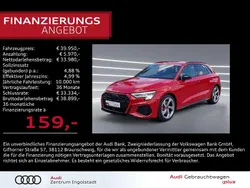Tangorot metallic Gebraucht 2023 Audi S3 Ambiente Limousine | 39.950 € (Guter Preis)