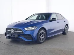 Metalliclack spektralblau Gebraucht 2023 Mercedes C300e AMG Limousine | 46.900 € (Etwas zu teuer)