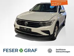 Pure white Gebraucht 2022 VW Tiguan Active SUV | 28.950 € (Guter Preis)