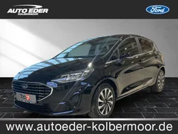 Obsidianschwarz (schwarz) Gebraucht 2022 Ford Fiesta Titanium X Kleinwagen | 18.880 € (Fairer Preis)