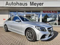 Iridiumsilber metallic Gebraucht 2019 Mercedes C400 AMG line Limousine | 37.490 € (Fairer Preis)