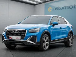 Blau Gebraucht 2022 Audi Q2 S-Line SUV | 30.249 € (Guter Preis)