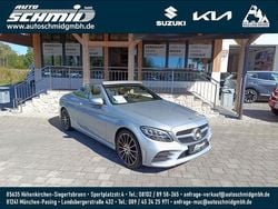 Silber Gebraucht 2022 Mercedes C180 AMG line Cabrio | 35.460 € (Guter Preis)