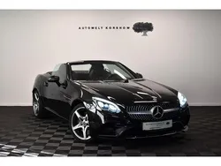 Obsidianschwarz Gebraucht 2018 Mercedes SLC200 AMG line Cabrio | 33.800 € (Etwas zu teuer)